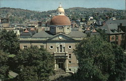 Carnegie Public Library Postcard