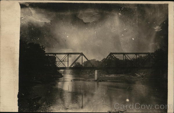 Railroad Bridge Kilbourne Illinois