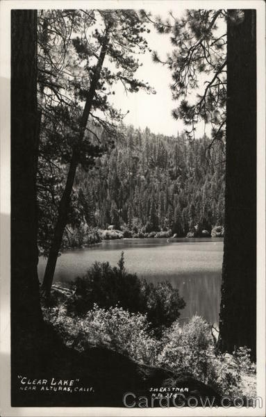 Clear Lake Alturas California J. H. Eastman