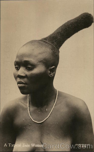 A Typical Zulu Woman Africa
