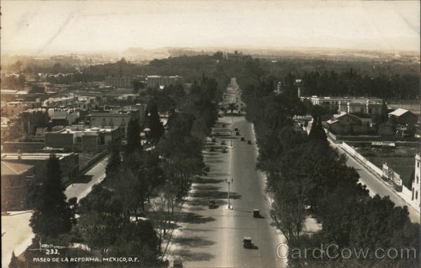 Paseo de la Reforma Mexico City