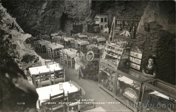 La Gruta Restaurant Teotihuacan Mexico Osung
