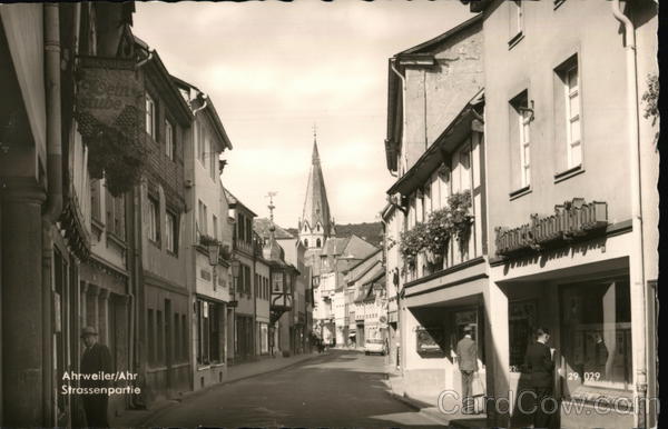 Steet Scene Ahrweiler Germany