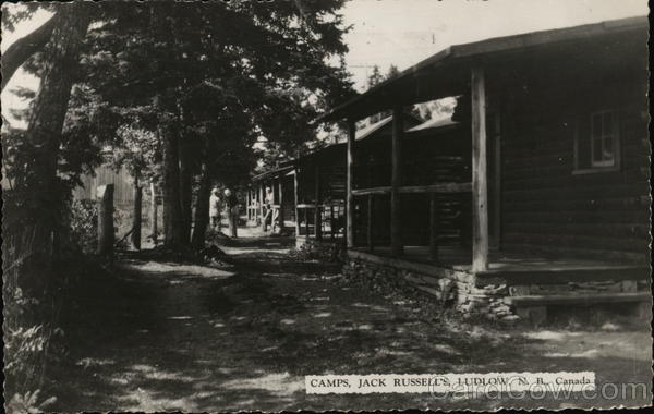 Jack Russell's Camps Ludlow NB Canada New Brunswick
