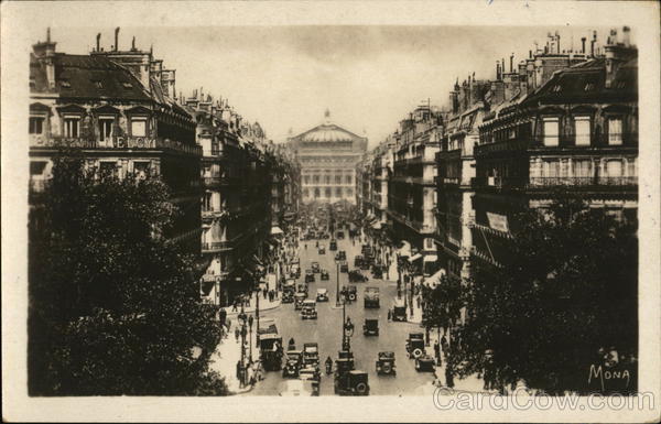 L'Avenue de Opera Paris France