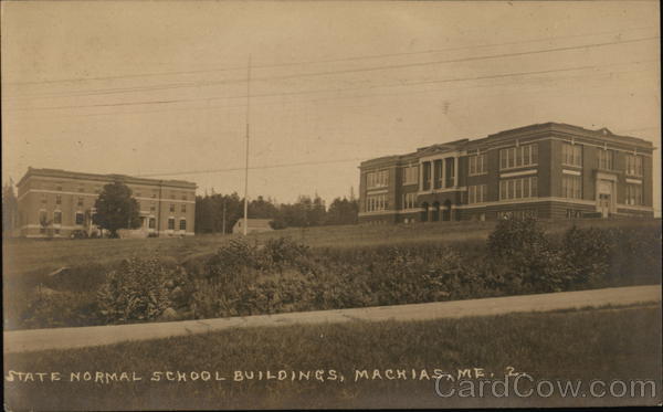 State Normal School Buildings Machias Maine