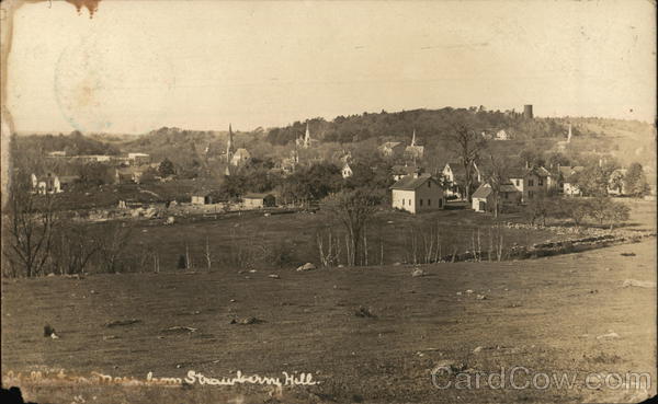 View from Strawberry Hill Holliston Massachusetts