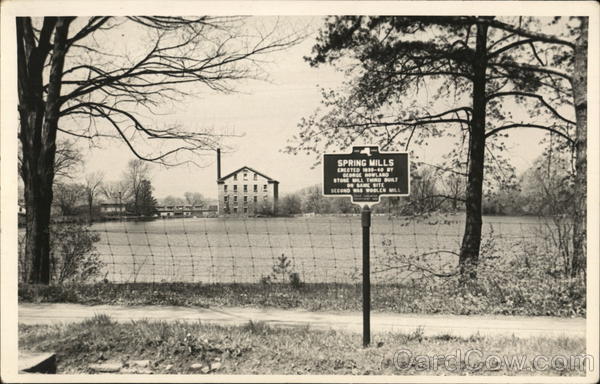 Spring Mills Union Springs New York