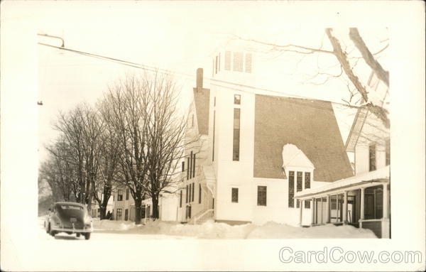 Church Covered in Snow Churches