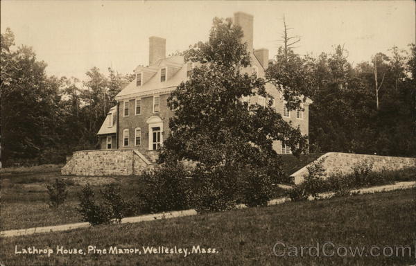 Lathrop House, Pine Manor Wellesley Massachusetts