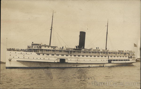 Governor Cobb Steamship Lubec Maine Gov. Cobb