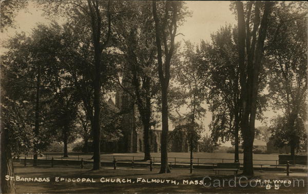 St. Barnabas Episcopal Church (Photo by H.M. Wood) Falmouth Massachusetts