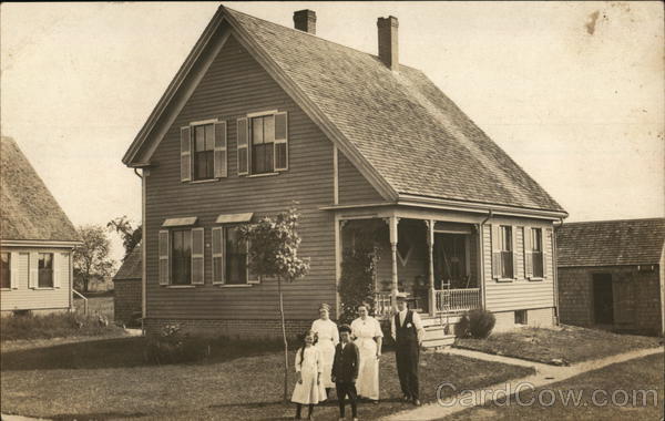 Elmer & Ella Hunt Family & Residence Abington Massachusetts