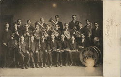 High School Band Arkansas City, KS Postcard Postcard Postcard