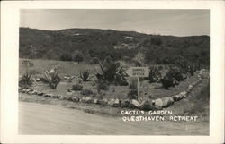 Cactus Garden, Questhaven Retreat San Diego, CA Postcard Postcard Postcard