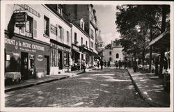 Le Sacre Couer et la Place du Tertre Paris, France Postcard Postcard Postcard