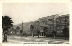 Banning High School Wilmington, CA Postcard Postcard Postcard