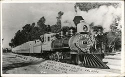 Engine 41 - Ghost Town & Calico Railroad - Knott's Berry Farm Buena Park, CA Postcard Postcard Postcard