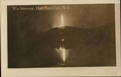War Memorial, High Point Park Postcard
