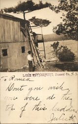 Lake Rutherford Postcard