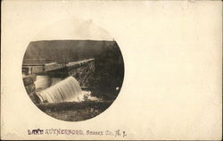 Lake Rutherford Falls Wantage, NJ Postcard Postcard Postcard