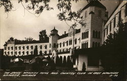 The Spink Wawasee Hotel and Country Club at Lake Wawasee Postcard