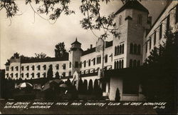 The Spink Wawasee Hotel and Country Club at Lake Wawasee Syracuse, IN Postcard Postcard Postcard