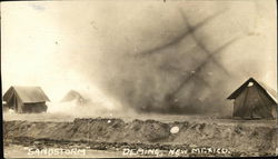 Sandstorm Deming, NM Postcard Postcard Postcard