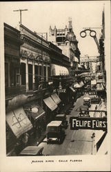 Calle Florida Buenos Aires, Argentina Postcard Postcard Postcard