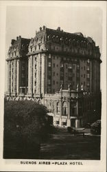 Plaza Hotel Buenos Aires, Argentina Postcard Postcard Postcard