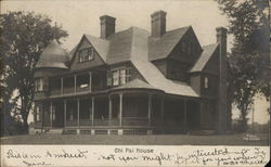 Amherst College - Chi Psi House Postcard