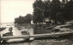 Wauketa Resort Houghton Lake, MI Postcard Postcard Postcard