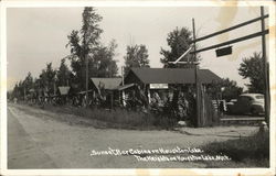 Sunset Bar Cabins and the Heights Postcard