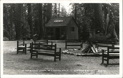 At Gold Lake Lodge Blairsden, CA Postcard Postcard Postcard
