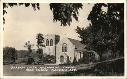 Graham Tyler Memorial Chapel at Park College Parkville, MO Postcard Postcard Postcard