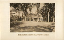 The Black House Ellsworth, ME Postcard Postcard Postcard