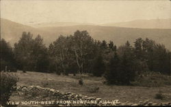 View South-West, Newfane Hill View South-West, Newfane Hill