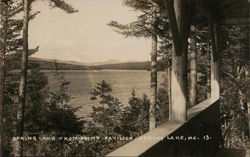 Spring Lake from Point Pavilion Postcard