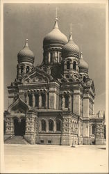 Alexander Nevsky Cathedral Tallinn, Estonia Eastern Europe Postcard Postcard Postcard