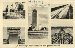 Memorial Friesland, Netherlands Benelux Countries Postcard Postcard Postcard