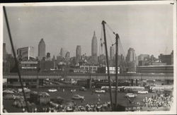 New York City Buildings Skyline Postcard