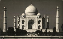 Taj Mahal Agra, India Postcard Postcard Postcard