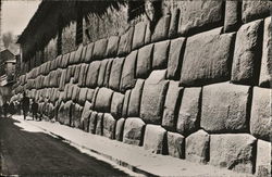 Calle con Muro Incaico Calle con Muro Incaico