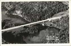 Aerial View of Cooley Bridge Postcard