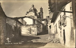 Street Scene Taxco, Mexico Postcard Postcard Postcard