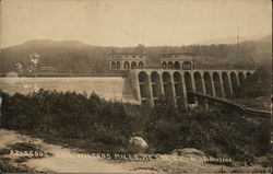 Aziscohos Dam Wilsons Mills, ME Postcard Postcard Postcard