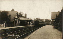 A view of Carr Railway Station - Lancashire Union Railway Postcard