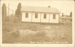 Rocky Nook Community Building Postcard