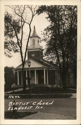 Baptish Church Elmhurst, IL Postcard Postcard Postcard