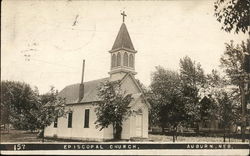 Episcopal Church Auburn, NE Postcard Postcard Postcard